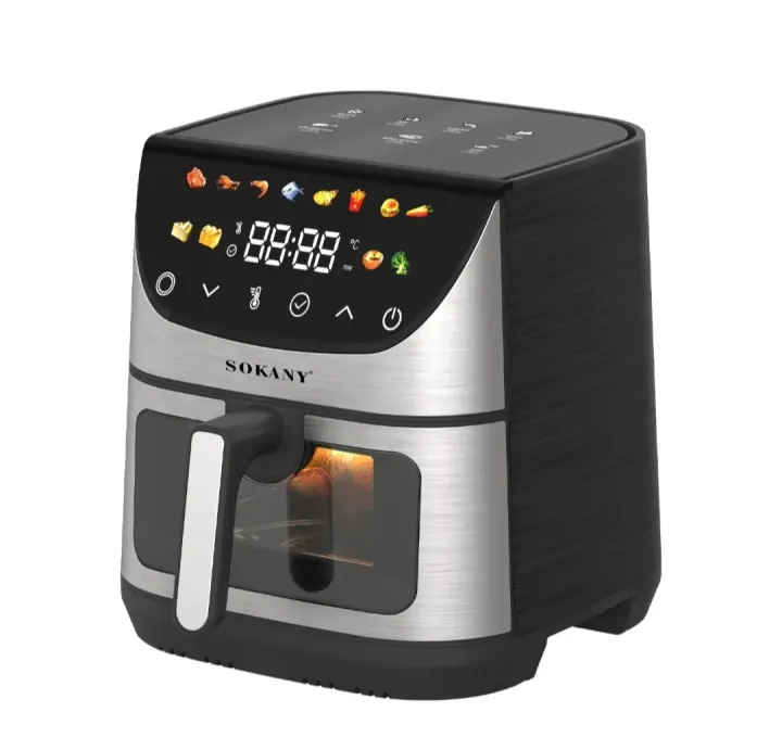 Sokany%20Air%20Fryer%209.5%20Ltrs%20With%20Glass%20Window%20Basket%202400%20Watt%20-%20Image%202