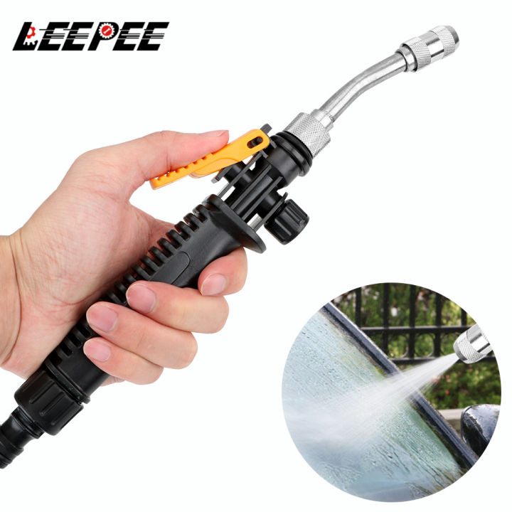 High Pressure Power Water Gun Water Jet Garden Washer Hose Wand Nozzle