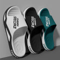 High Quality Men's Summer Fashion Thick Sole Sandals,Viral Beach Pool Slides,Non-Slip Bathroom Slippers,Trendy Male Sports Shoes.