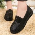 Women's Loafers, Women's Flat Shoes, lightweight Mom Shoes, Women's Casual Shoes, Durable Artificial Leather.
