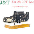 For Xiaomi Mi 10 10T Mi10T Mi11T 11 11T 12T Pro Lite USB Charging Board Connector Plug Port Dock Mainboard Flex Cable. 