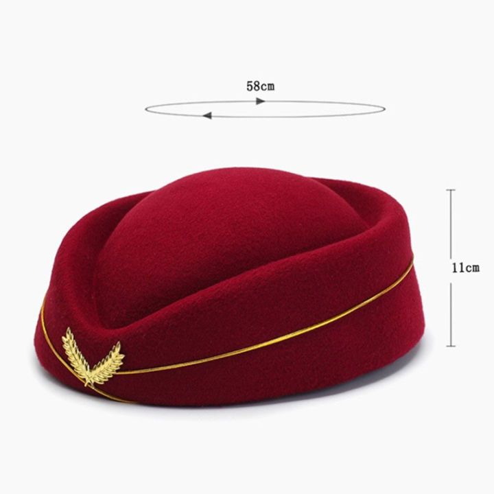 Women's%20Flight%20Attendant%20Clothing%20Accessories%20Flight%20Attendant%20Costume%20Flight%20Attendant%20hat%20Air%20Hostess%20Cosplay%20Business%20Uniform%20-%20Image%207