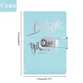 Leather Journal Notebook A5 with Combination Lock,Travel Sailor Writing Diary Personal Planner Agenda Notepad Gift for Girls Boy. 