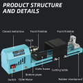 Electric Wood Mini Lathe Machine - Beads Grinding Polishing Beading Woodturning Lathe for Craft And DIY Projects. 