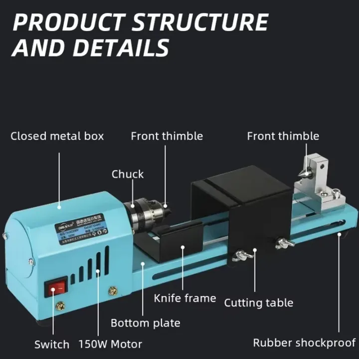 Electric%20Wood%20Mini%20Lathe%20Machine%20-%20Beads%20Grinding%20Polishing%20Beading%20Woodturning%20Lathe%20for%20Craft%20And%20DIY%20Projects%20-%20Image%204