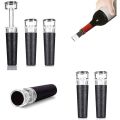 Vacuum Wine Stopper, Reusable Stoppers with Built-in Vacuum Pump Leakproof Wine Bottle Sealer Silicone Caps,Wine Saver. 