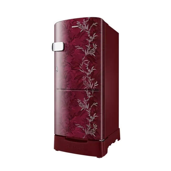 SAMSUNG%20RR20C2z226R/IM%20192%20Litres%20Direct%20Cooling%20Digital%20Inverter%20Single%20Door%20Refrigerator%20With%20Base%20Stand%20(Saffron%20Red)%20-%20Image%204