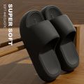 YNPO Unisex Bathroom Slippers Cloud Cushion Slides Summer Flat Sandals Thick Platform Shoes Indoor Non-Slip Couple Flip Flops. 