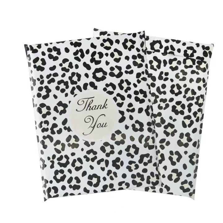 20Pcs/Lots PE Leopard Print Printing Express Bags Packaging Shipping Bags Waterproof Poly Mailer Bags Plastic Packaging Bag