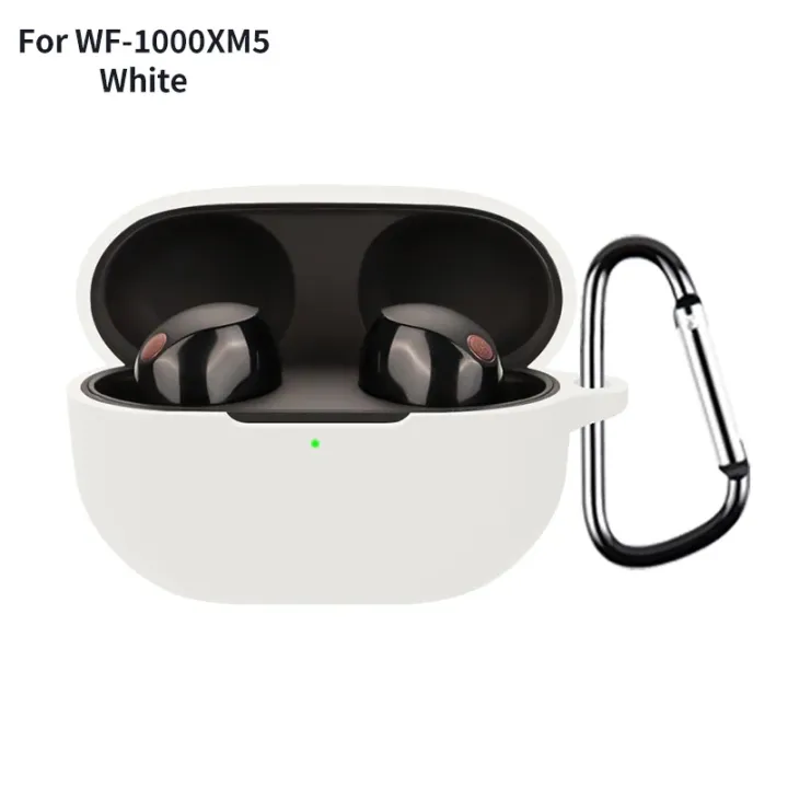 Case%20for%20%20WF%201000XM5%20Wireless%20Earphone%20Covers%20Shockproof%20Soft%20Silicone%20Headset%20Anti-Scratch%20Protective%20Cases%20With%20Hook%20-%20Image%205