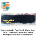 Free Delivery - Paint Brush 4 inches Extra Thick & Extra Long & Easy Grip for Distemper Paint, Water Mat paints, Oil paint, Enamel & Emulsion.. 