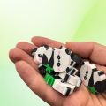30pcs Cute Panda Erasers Creative Soft Kawaii School Rewards Holiday Educational Office Study Stationery Supplies.