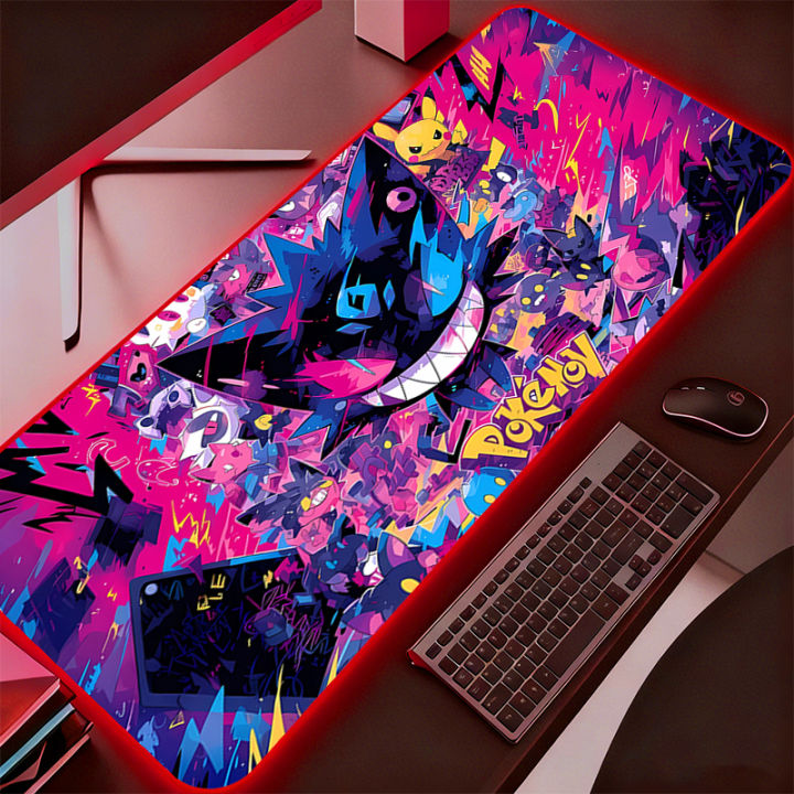 Computer%20Backlight%20Mouse%20Pad%20Pokemon%20Pikachu%20Gengar%20RGB%20Gaming%20MousePad%20Large%20LED%20Gamer%20Keyboard%20Pad%20XXL%20PC%20Desk%20Mat%20Tapis%20-%20Image%204