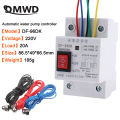 DF-96ED Automatic Water Level Controller Switch 20A 220V Water tank Liquid Level Detection Sensor Water Pump Controller 2m wires. 