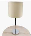 Pair of Metal Stainless Steel Modern Design Table Lamp - TTL25 -SS. 