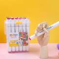 markers for drawing painting marking  Dual tip pen markers set graffity calligraphy Sketch lines painting set pigmented. 