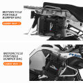 For BMW R1200GS R1250GS F850GS F700GS F900R ADV Motorcycle Bumpers Bag Waterproof 8L Side Frame Crash Bar Bag Tools Storage Bags.