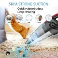 Portable Car Wireless Vacuum Cleaner Powerful Suction Rechargeable Handheld Vacuum Cleaner Quick Charge for Car Home Pet Hair. 