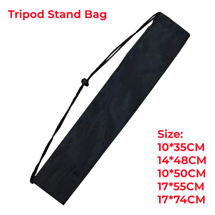 Outdoors Drawstring Toting Bag Handbag Mic Light Tripod Stand Umbrella Foldable Nylon Tripod Photography Bags 35/50/55/74cm