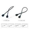 Motherboard RGB SYNC Splitter, 12V 4Pin RGB / 5V 3Pin ARGB SYNC HUB Transfer Extension Cable For M/B  GIGABYTE MSI. 