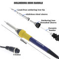 KADA 936A Soldering Iron Handle 50W Universal 936 Soldering Stations Electric Irons 5 Holes Interface Welding Tools Accessories. 