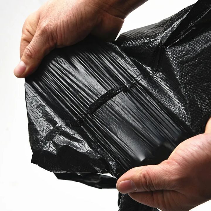 100Pcs%20Thickened%20Black%20Vest%20Plastic%20Bag%20Takeaway%20Shopping%20with%20Handle%20Bag%20Kitchen%20Living%20Room%20Garbage%20Clean%20Storage%20Bag%20-%20Image%203