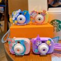 Cute Camera Lovely Keychain silicon material high quality beatiuful keychain for kids, girls, bags. 