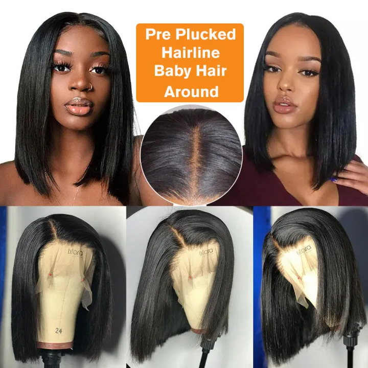 Brazilian%2013*4%20Lace%20Front%20Wig%20Short%20Human%20Hair%20Wigs%20Remy%20Hair%204*4%20Lace%20Short%20Bob%20Straight%20Wig%20Wigs%20for%20Women%20Swiss%20Lace%20QT%20Hair%20-%20Image%204