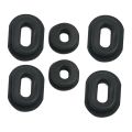 6x Motorcycle Side Fairing Cover Grommet Set Rubber For Honda CB/CL/SL/XL100 CB/CT/XL125 CB200 500 CB750K CB750F CB550F.