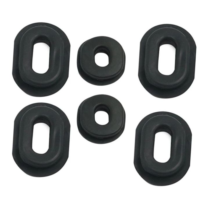 6x Motorcycle Side Fairing Cover Grommet Set Rubber For Honda CB/CL/SL/XL100 CB/CT/XL125 CB200 500 CB750K CB750F CB550F