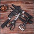 6Pcs of Set Kitchen knives set Ultra Sharp Non-Stick Coating Kitchen knife. 