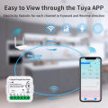 Tuya WiFi Energy Smart Meter 1CH 2CH 80A Current Transformer Clamp Monitor Solar PV System Power Production Consumption Monitor. 