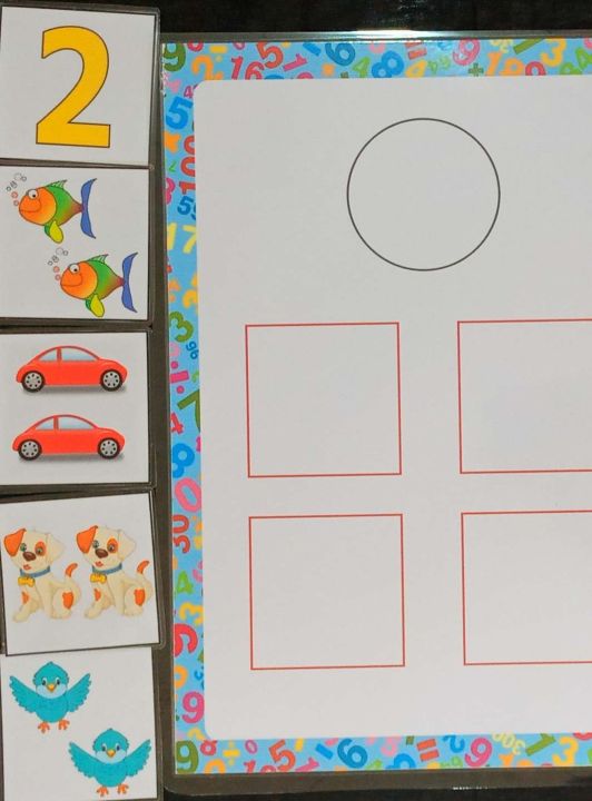 Number sorting activity