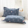One Pair of Washable Pillowcases, Single Pillowcase Set, 48cm X 74cm, 2 Household Pillowcase Covers. 