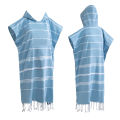 1pc Turkish Surf Poncho Changing Towel, Swim Robes, Surf Poncho, Beach Towel for Adult Men Women Beach Pool.