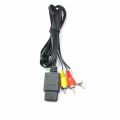 Audio Video Cable 1.8M For Nintendo 64 AV Cable to RCA Super Nintend GameCube N64 SNES Game Cube Accessory. 