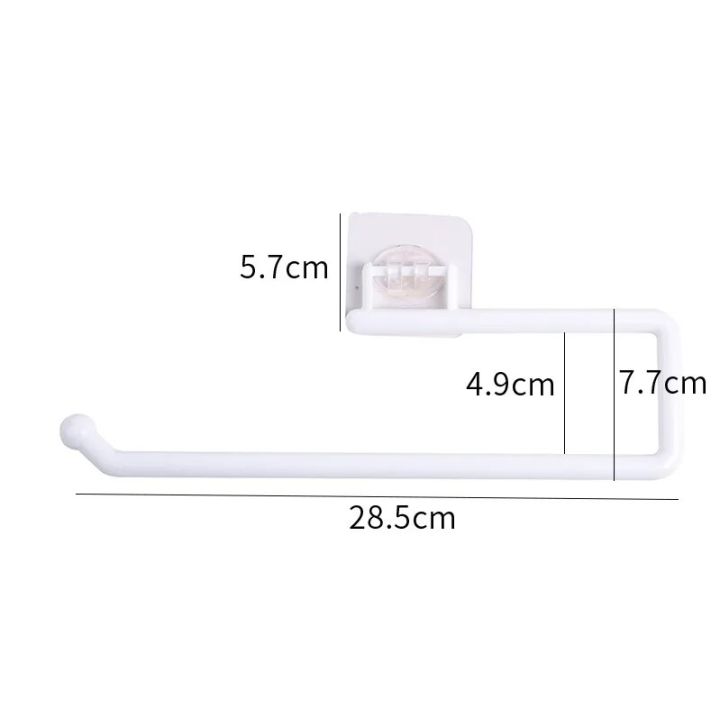 Punch-free%20Kitchen%20Paper%20Towel%20Rack%20Toilet%20Paper%20Roll%20Rack%20Hanger%20Wall-mounted%20Towel%20Bar%20Kitchen%20Bathroom%20Accessories%20-%20Image%205