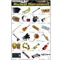 Sticker sheet musical instruments sticker. 