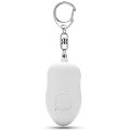 Personal Alarm LED Flashlight Rechargeable Whistle Security Alarm Keychain for Night Running Traveling Elderly Travelling 130dB.