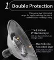 Double layer Nipple Shield Premium Quality Silicone  for Breastfeeding Mother Wiyh Box. 