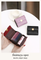 Zigma home-wallet card bag genuine cowhide leather credit card holder, 12 button ATM card with 2 big slots easy to use. 
