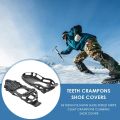 24 Teeth Spikes Ice Gripper Fishing Climbing Ice Crampons Snow Anti Slip Shoe Cover for Footwear. 