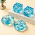 Squishy Snowflake Ice Cubes Slow Rising Sensory Fidget Toy Soft Ice Cubes Stress Relief Squeeze Toy Hand Exercise Calming Tool. 
