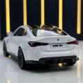 1:36 BMW M4 CSL Sport Car Alloy Diecast Car Model Toy With Pull Back For Children Gifts Toy Collection D163. 