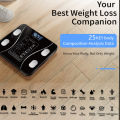 Body Fat Scale Weight Bathroom Smart Digital Bluetooth Scale with Smartphone App, Body Composition Monitor for Body Fat, BMI, Bo. 