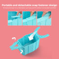 Foldable Kids Travel Potty Portable Car Toilet for Toddlers Collapsible Design Leak-Proof Emergency Toilet for Camping Road Trip. 
