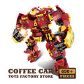 Superheroes Mecha DIY Building Blocks Movie Mech Hero 3D Model Armor Iron Robot MOC Bricks Toys For Adult Kid Boy Christmas Gift. 