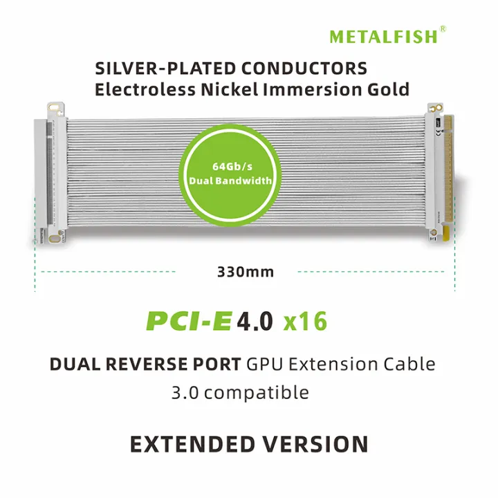 METALFISH%20PCIe5.0/4.0/3.0%20x16%20Riser%20Cable%20GPU%20Extension%20Wire%20for%20ITX%20Chassis%20Mini%20Compact%20Case%20RTX%205090/4090%20&%20RX%207900%20XTX%20-%20Image%205