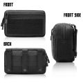 Tactical Molle Admin Pouch Utility Laser Cut EDC Tool Pouch Bag Horizontal Modular Pouches. 