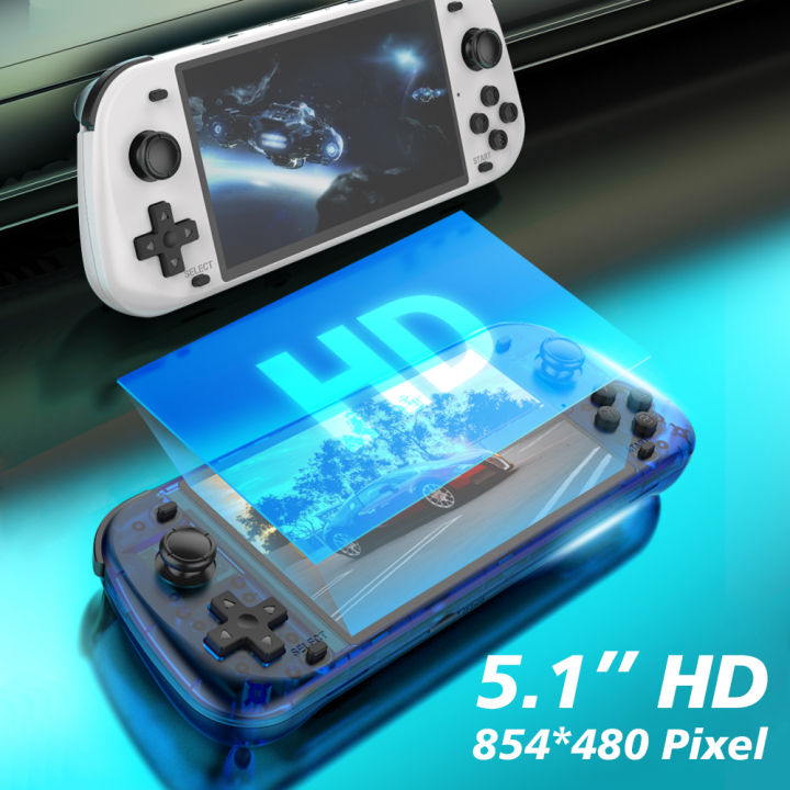 NEW%205.1%20Inch%20R50S%20Retro%20Games%20Console%20IPS%20Screen%204200mAh%20Long-lasting%20Battery%20Portable%20Pocket%20Video%20Player%20Games%20128G%20Boy%20s%20-%20Image%203